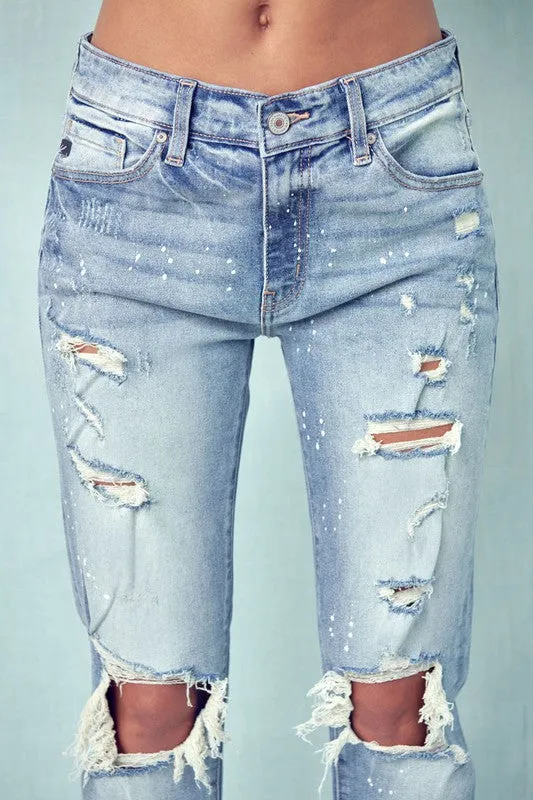 8368 Bleached BF Crop