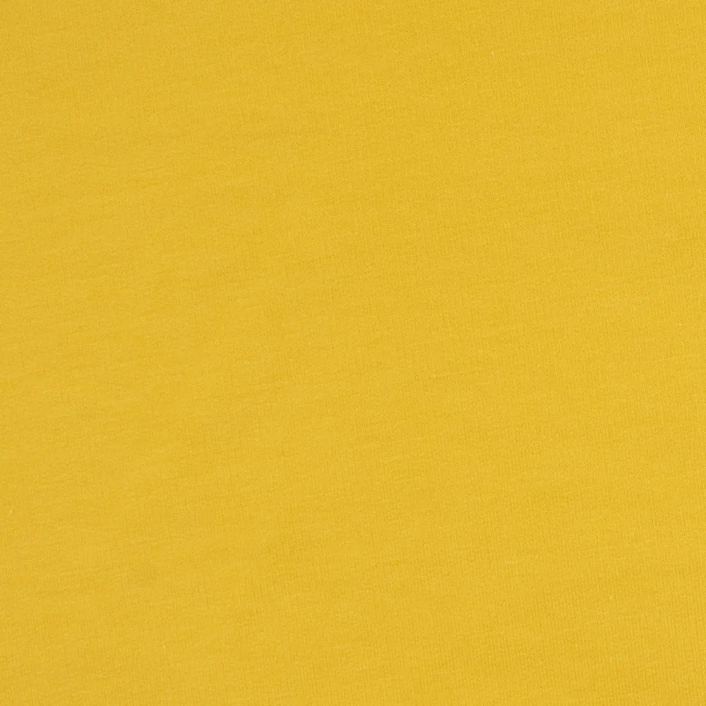 BAMBOO French Terry Knit - Lemon