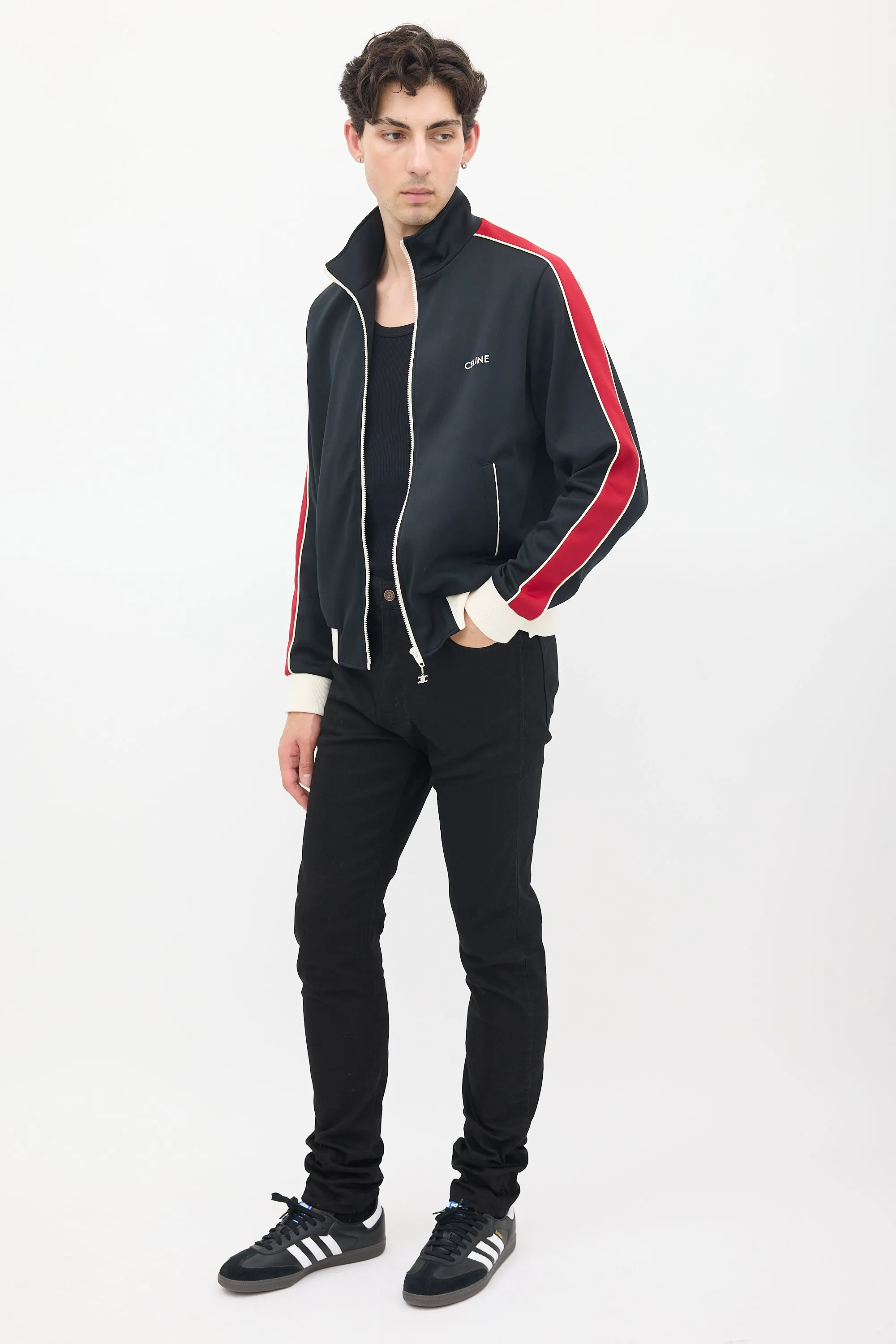 Black Slim Leg Jeans