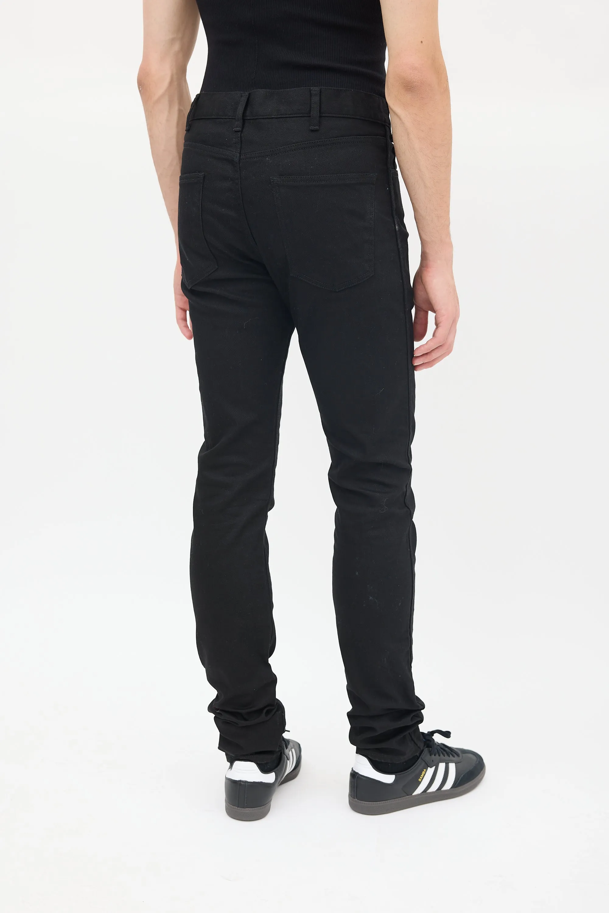 Black Slim Leg Jeans