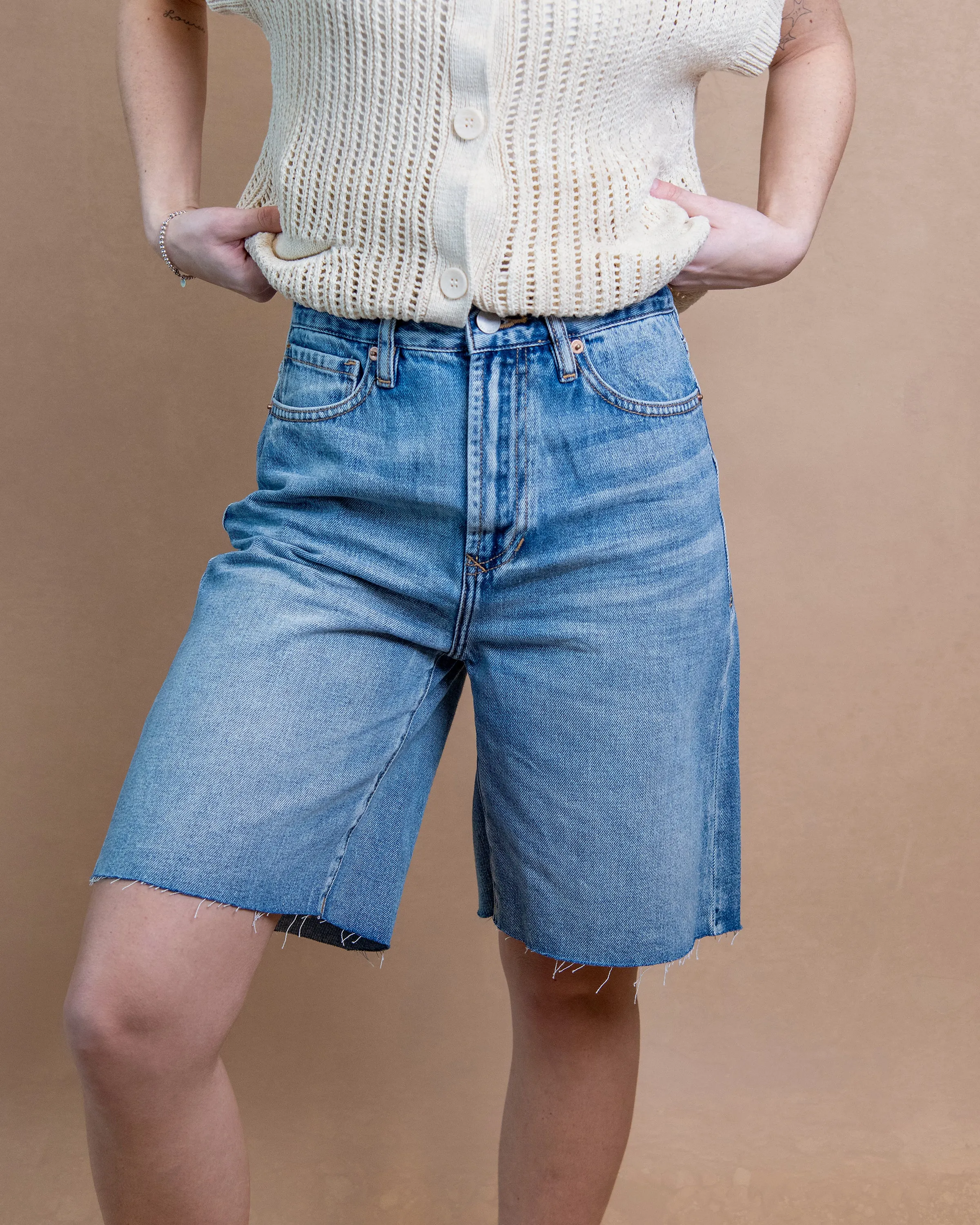 Boyfriend Denim Short