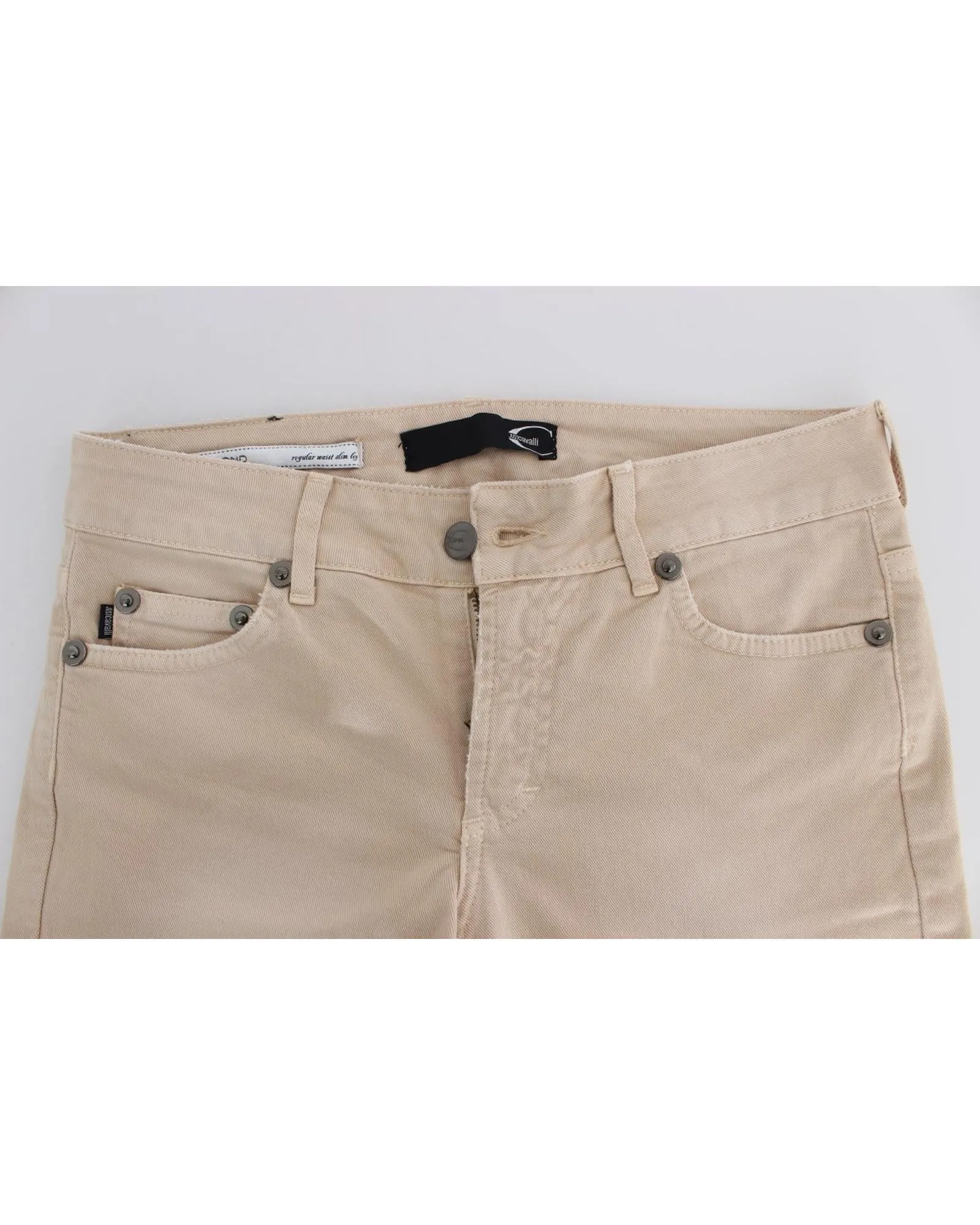 Cavalli Wash Slim Fit Cotton Stretch Jeans