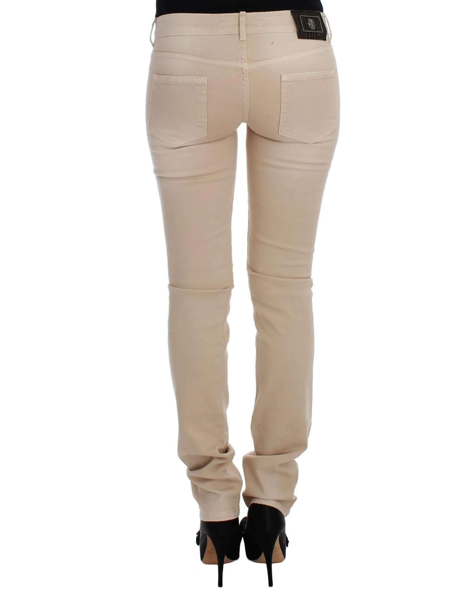 Cavalli Wash Slim Fit Cotton Stretch Jeans
