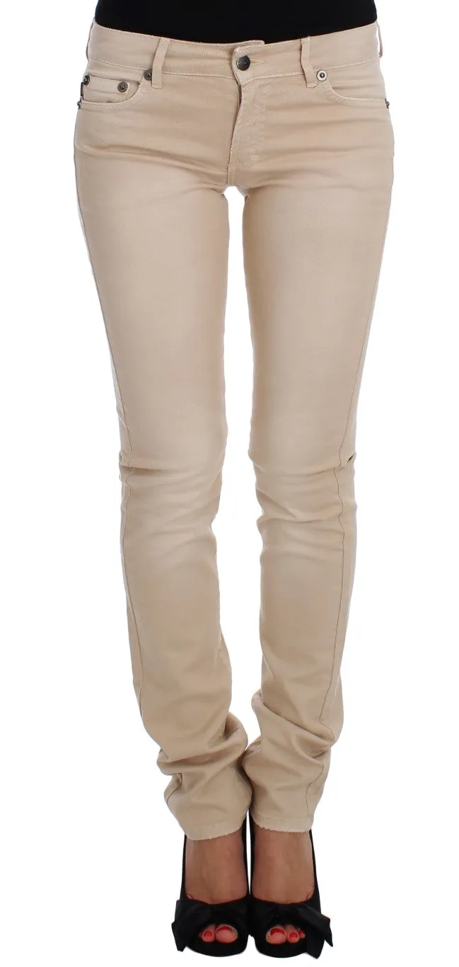 Cavalli Wash Slim Fit Cotton Stretch Jeans