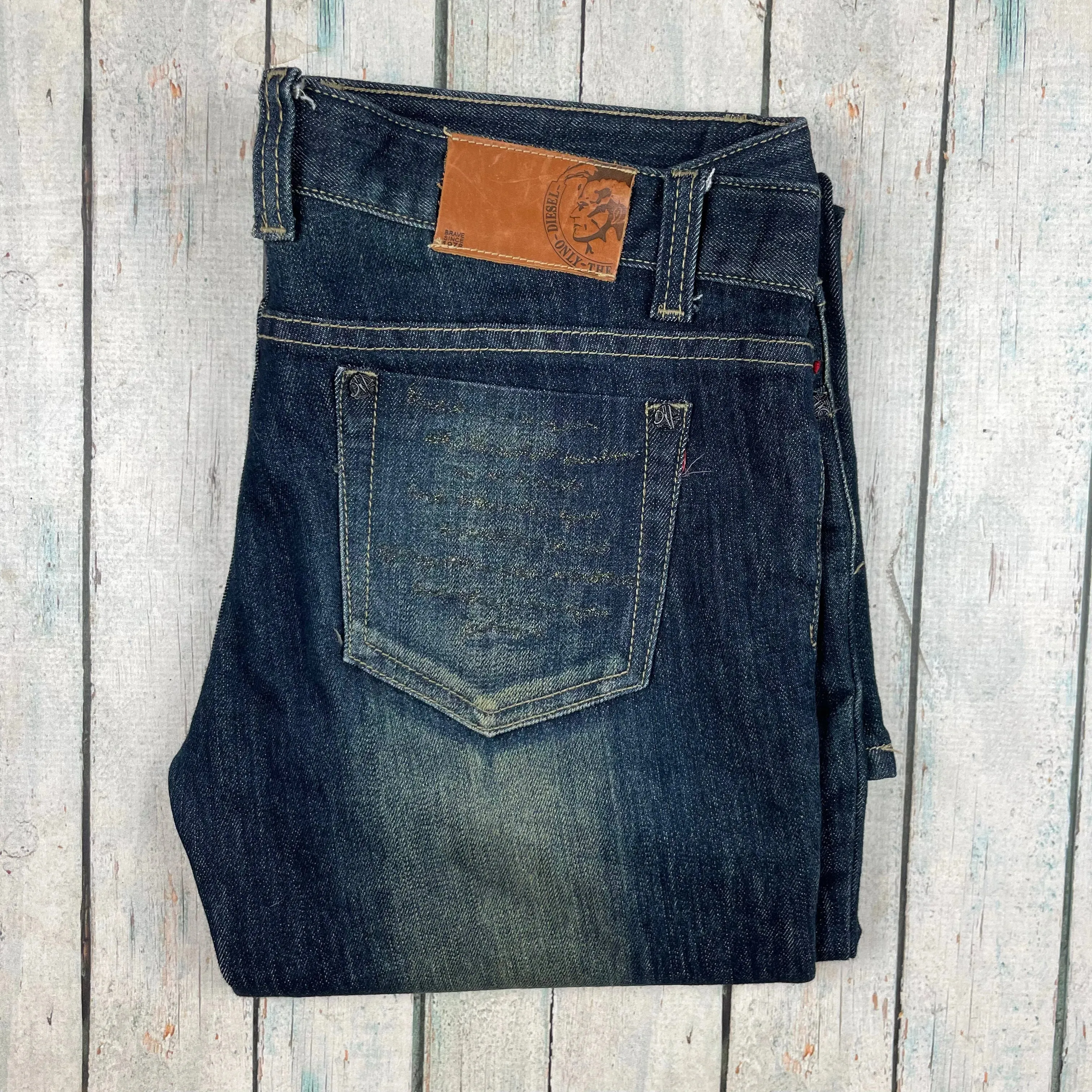 Diesel Ladies ’Rame’ Low Rise Bootcut Jeans -Size 32/30