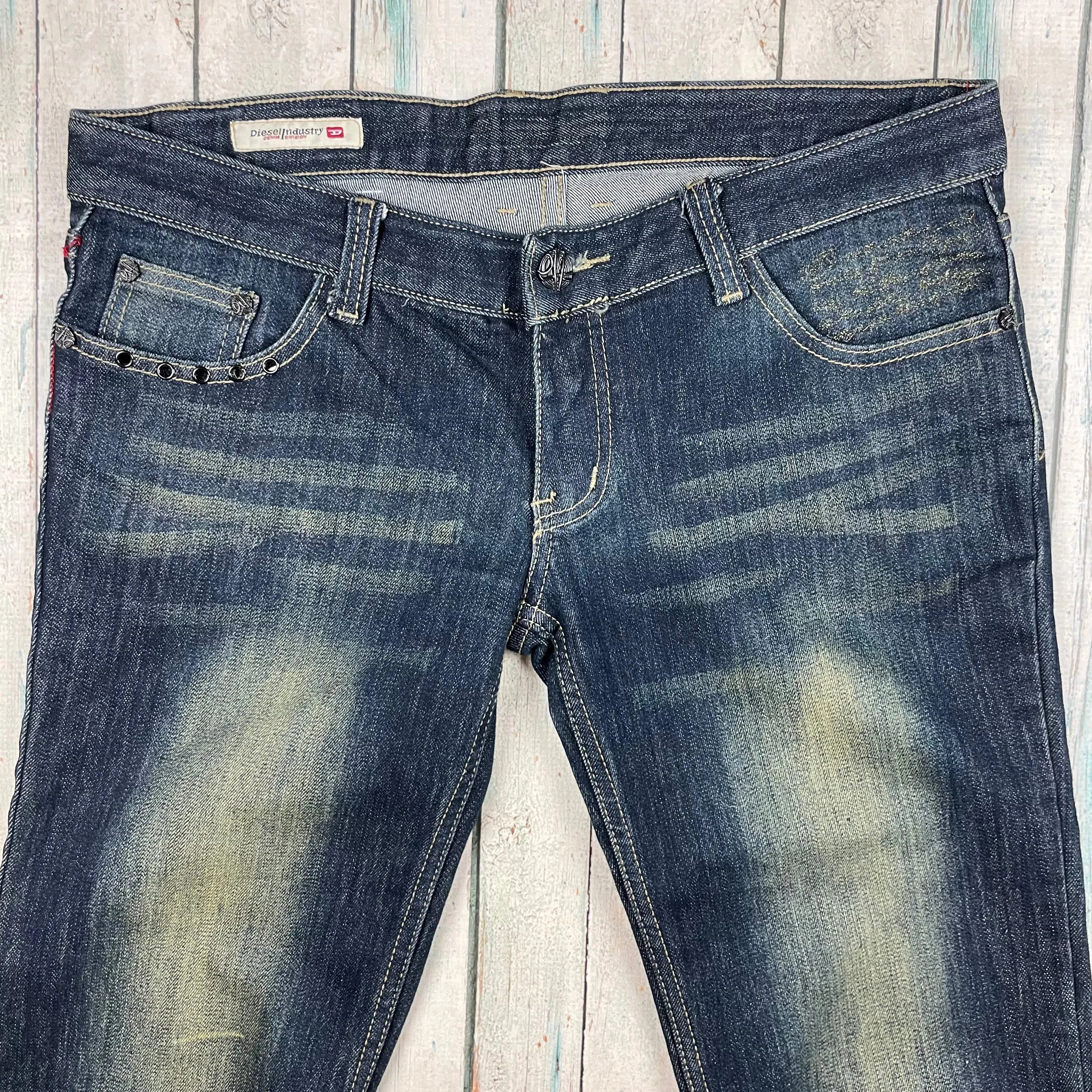 Diesel Ladies ’Rame’ Low Rise Bootcut Jeans -Size 32/30