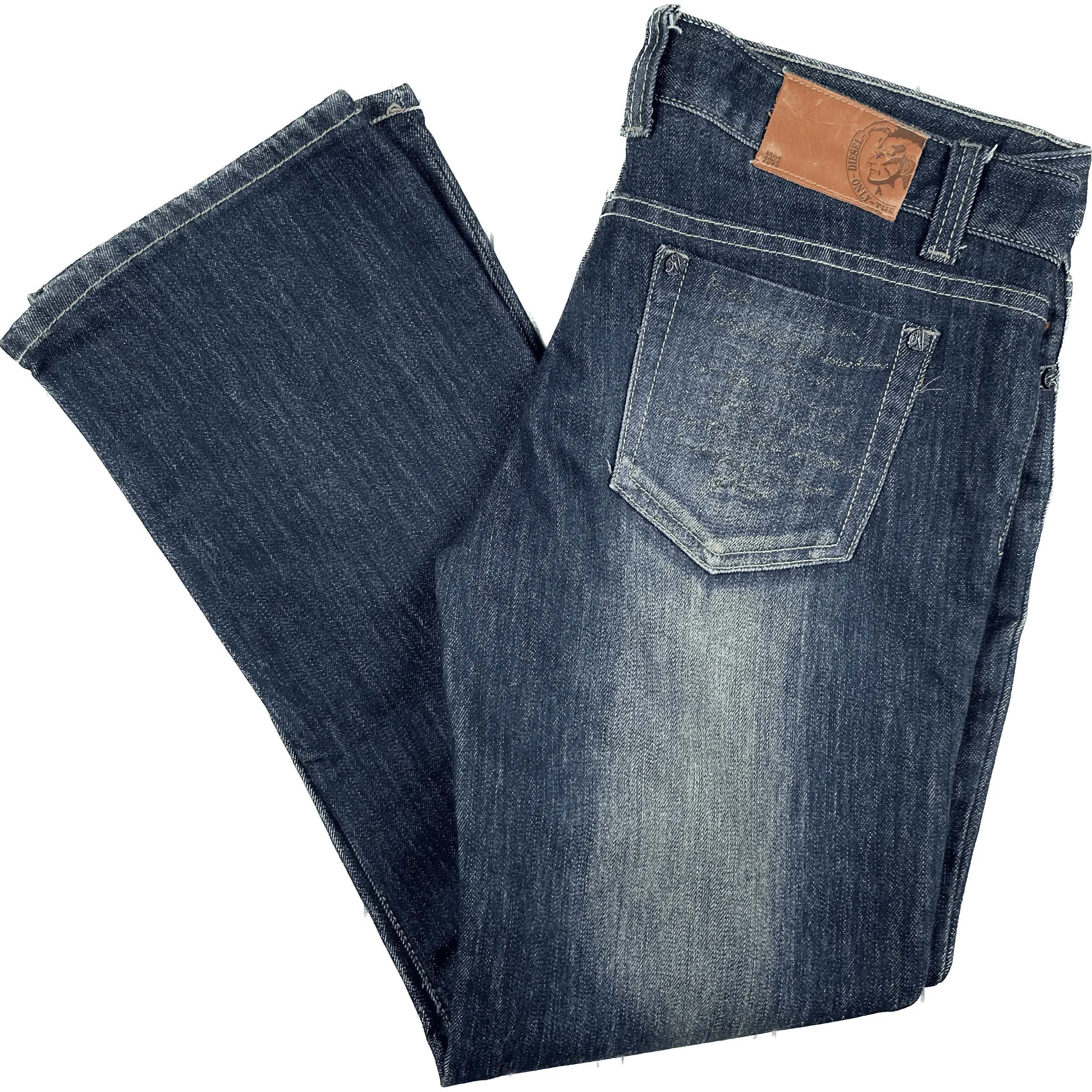 Diesel Ladies ’Rame’ Low Rise Bootcut Jeans -Size 32/30