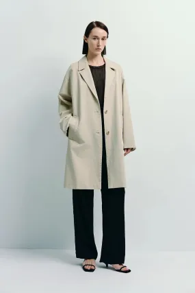 Dune Cotton Twill Coat