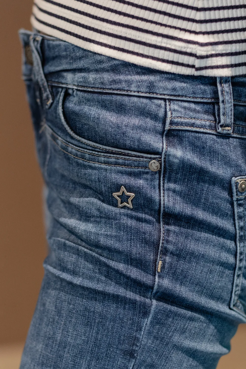 Jeans - BOOTCUT - MELINA Echtblau