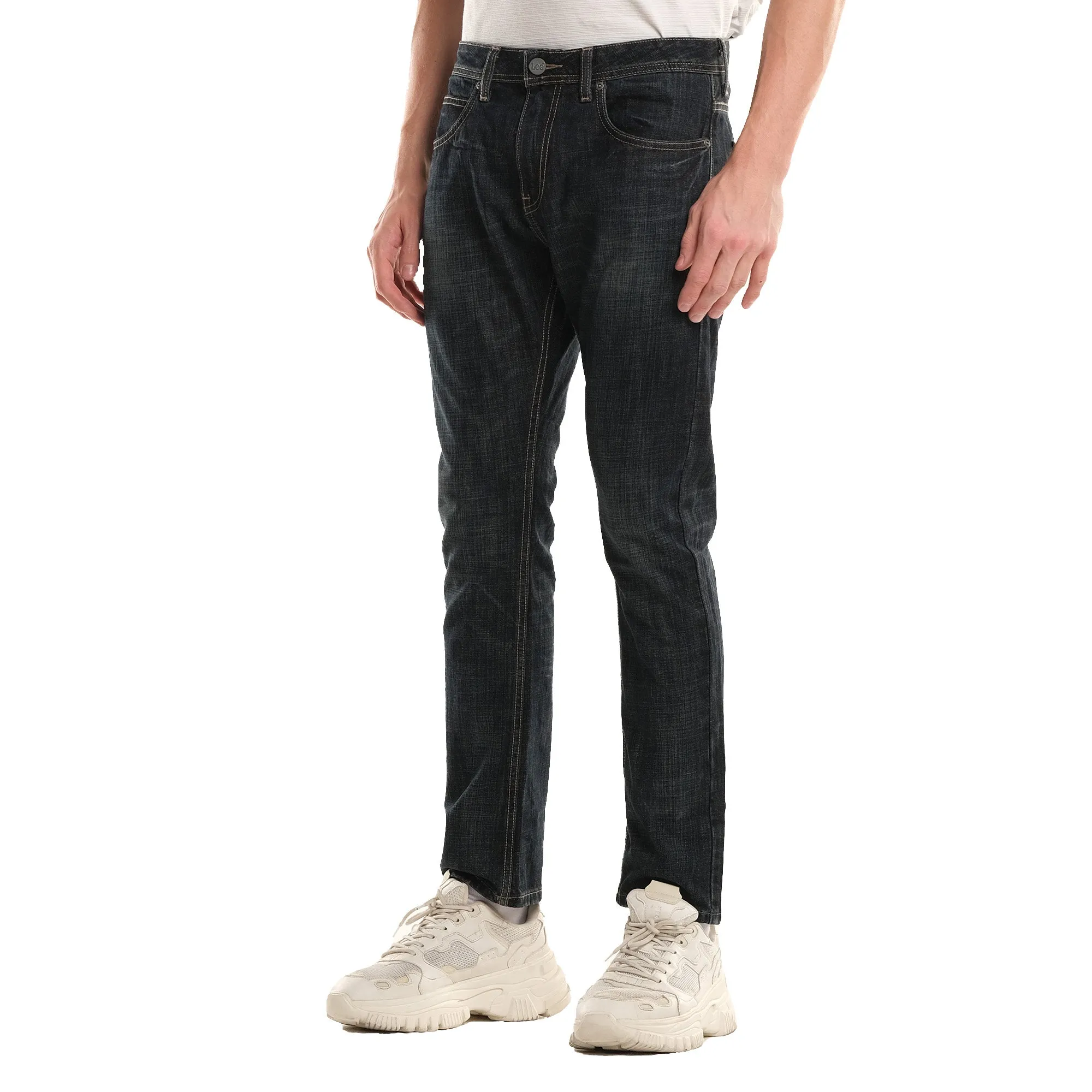 LEE MENS RAMONE 28" INSEAM DENIM PANTS IN VINTAGE WORN