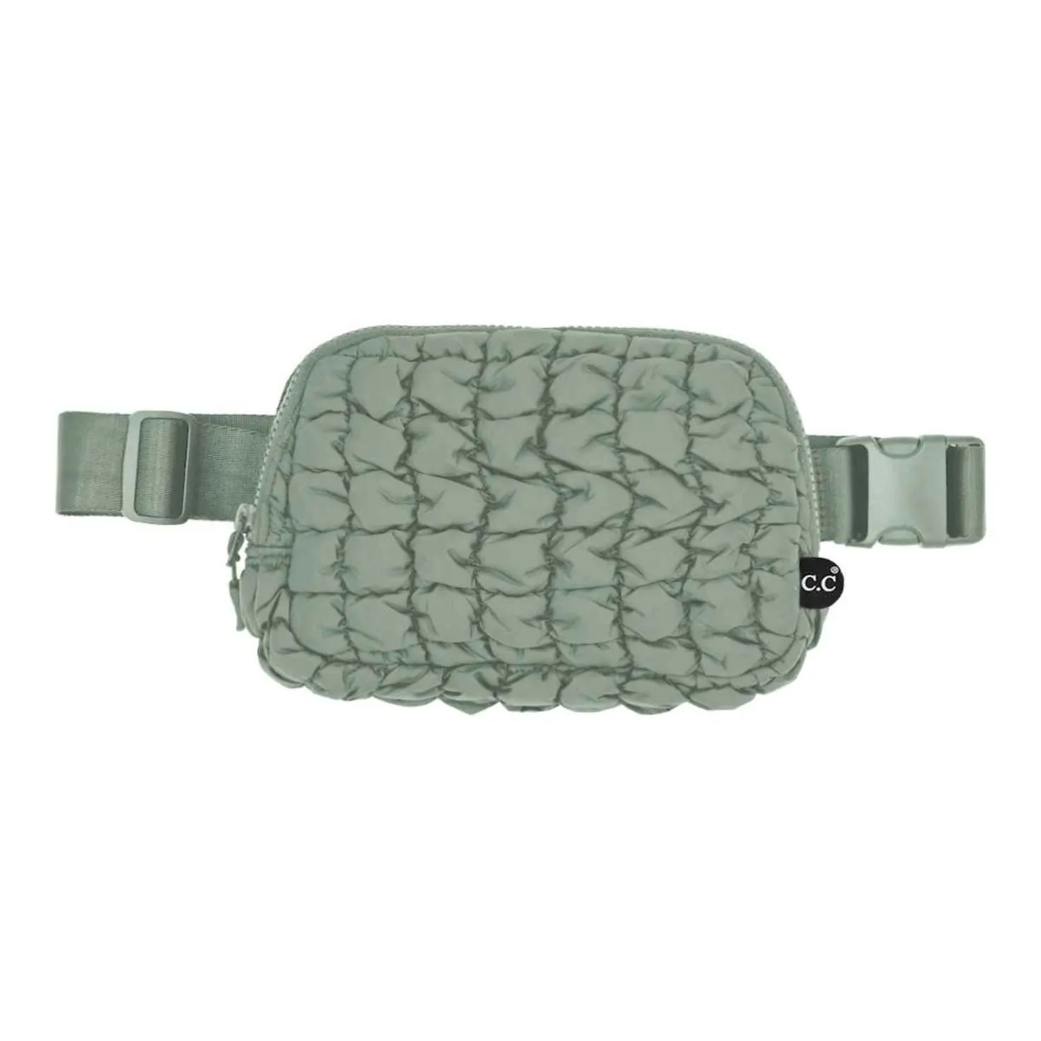 QUILTED PUFFER BELT BAGS