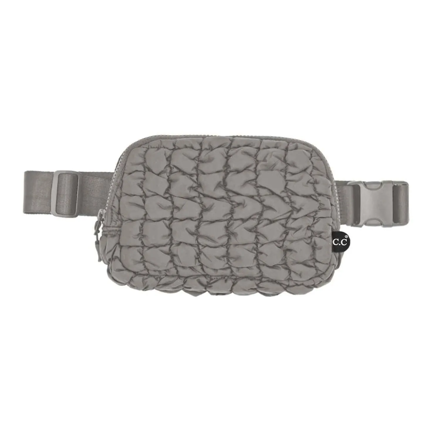 QUILTED PUFFER BELT BAGS