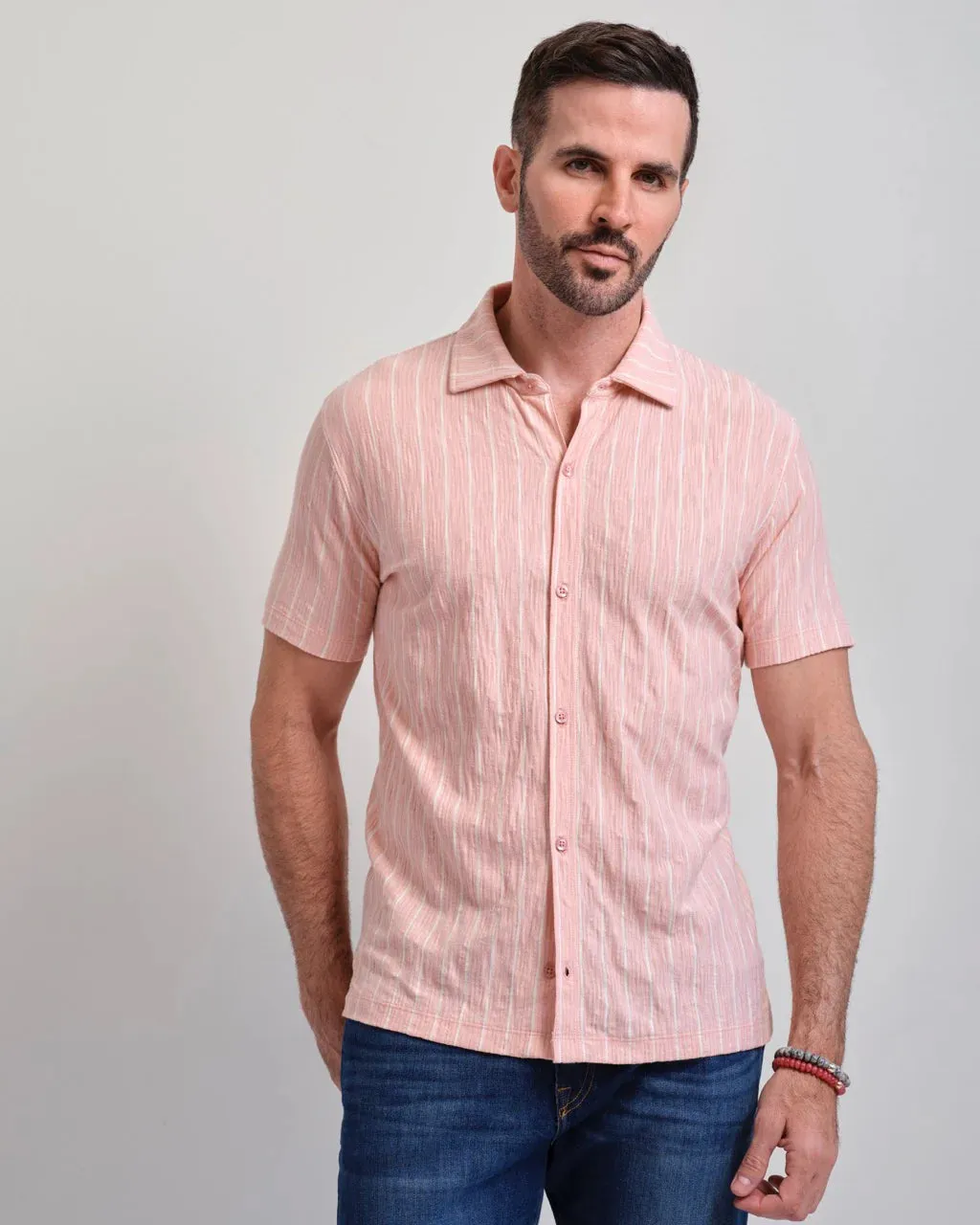 Santa Cruz Stripe Short Sleeve Shirt