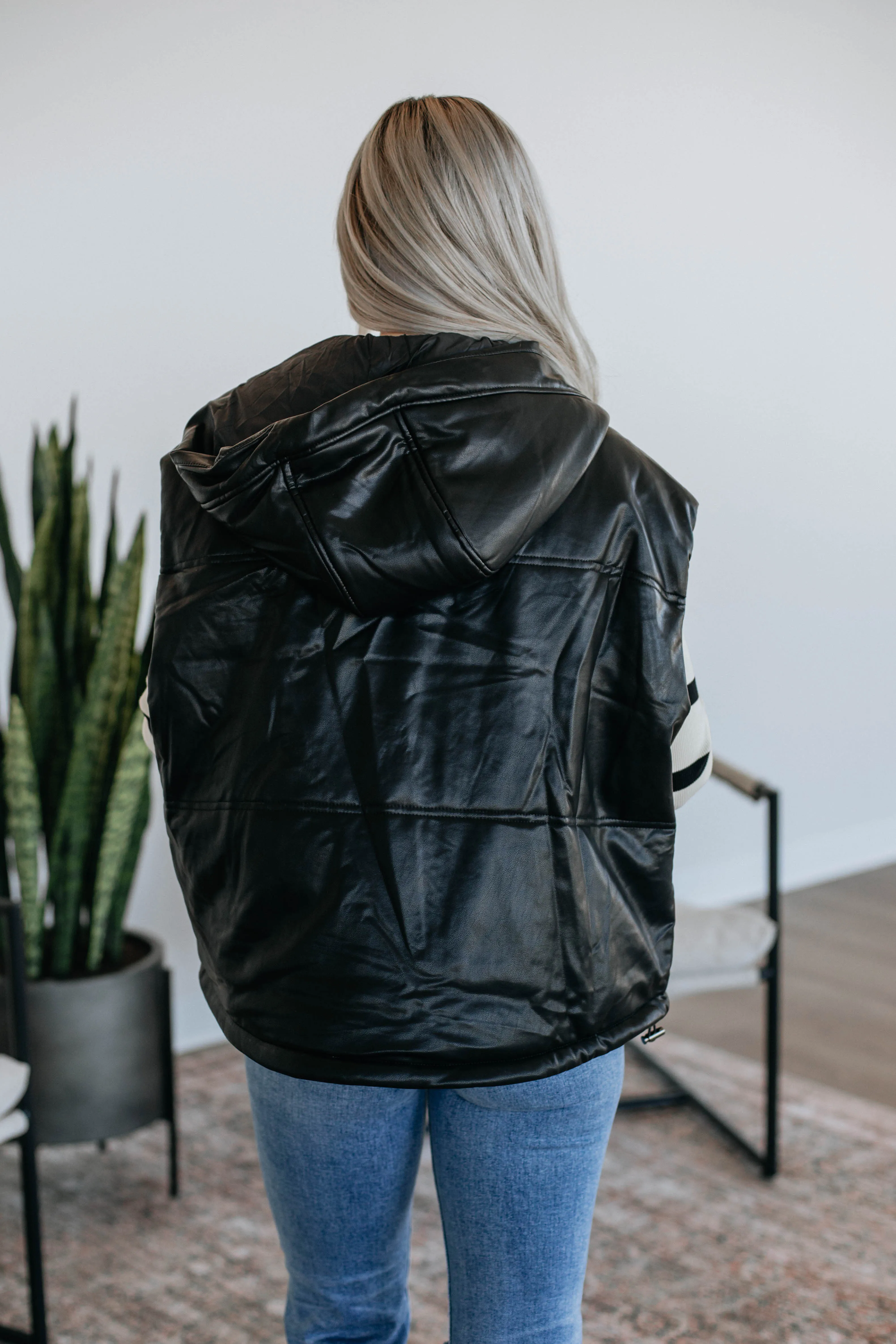 Shayne Puffer Vest - Black