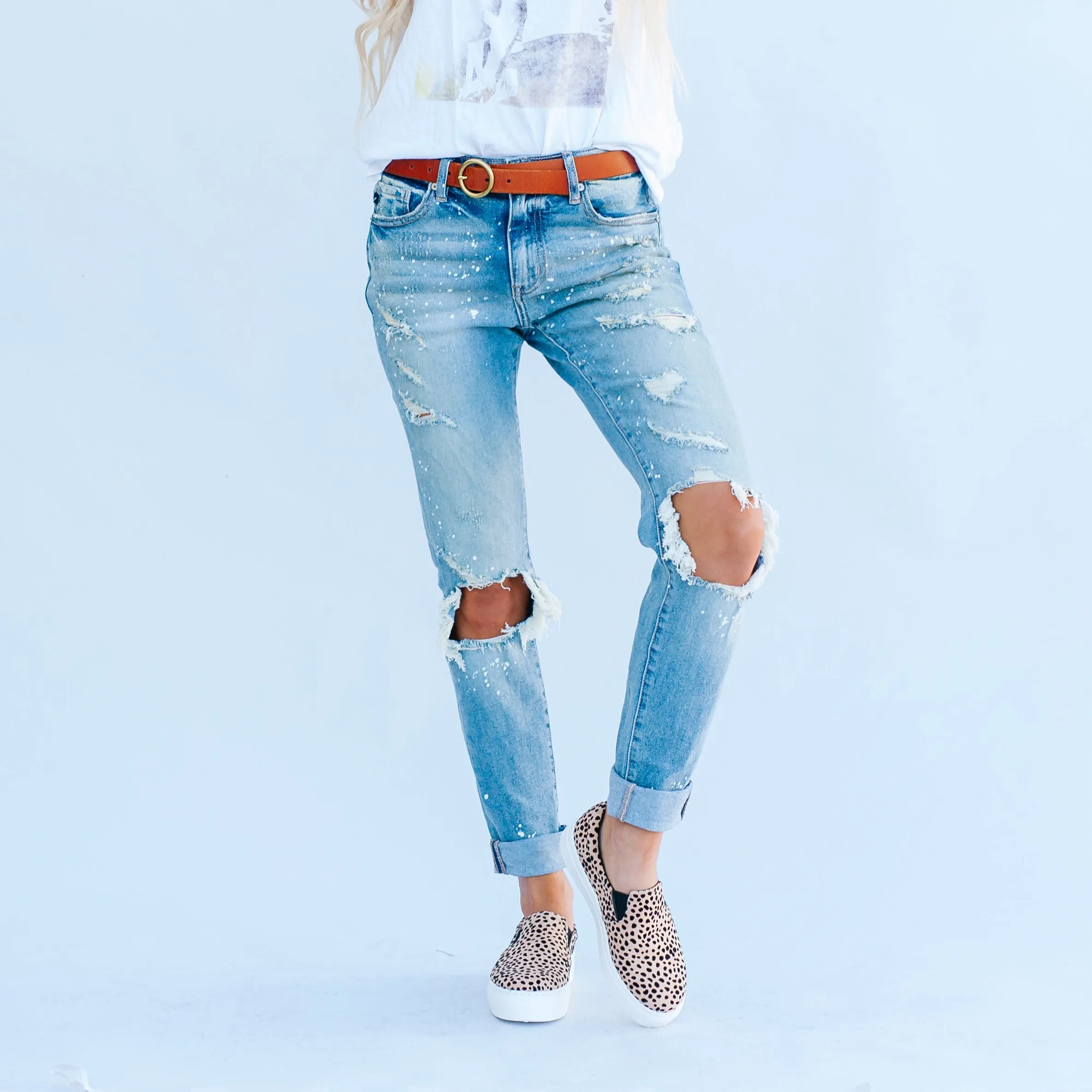 Summer Crush Boyfriend Kancan Jeans