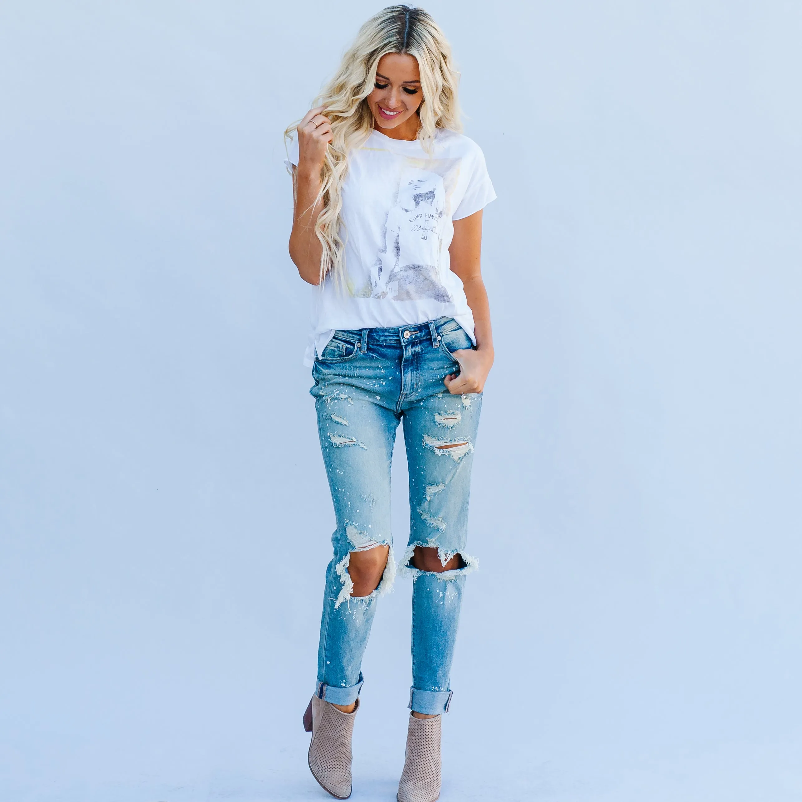 Summer Crush Boyfriend Kancan Jeans