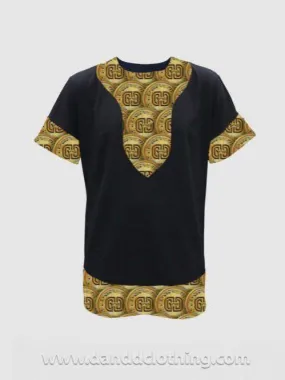 T-Shirt Coins Gold Design