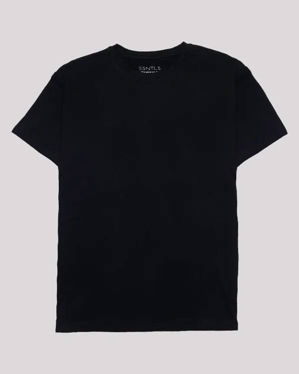 The ESNTL Black Tee