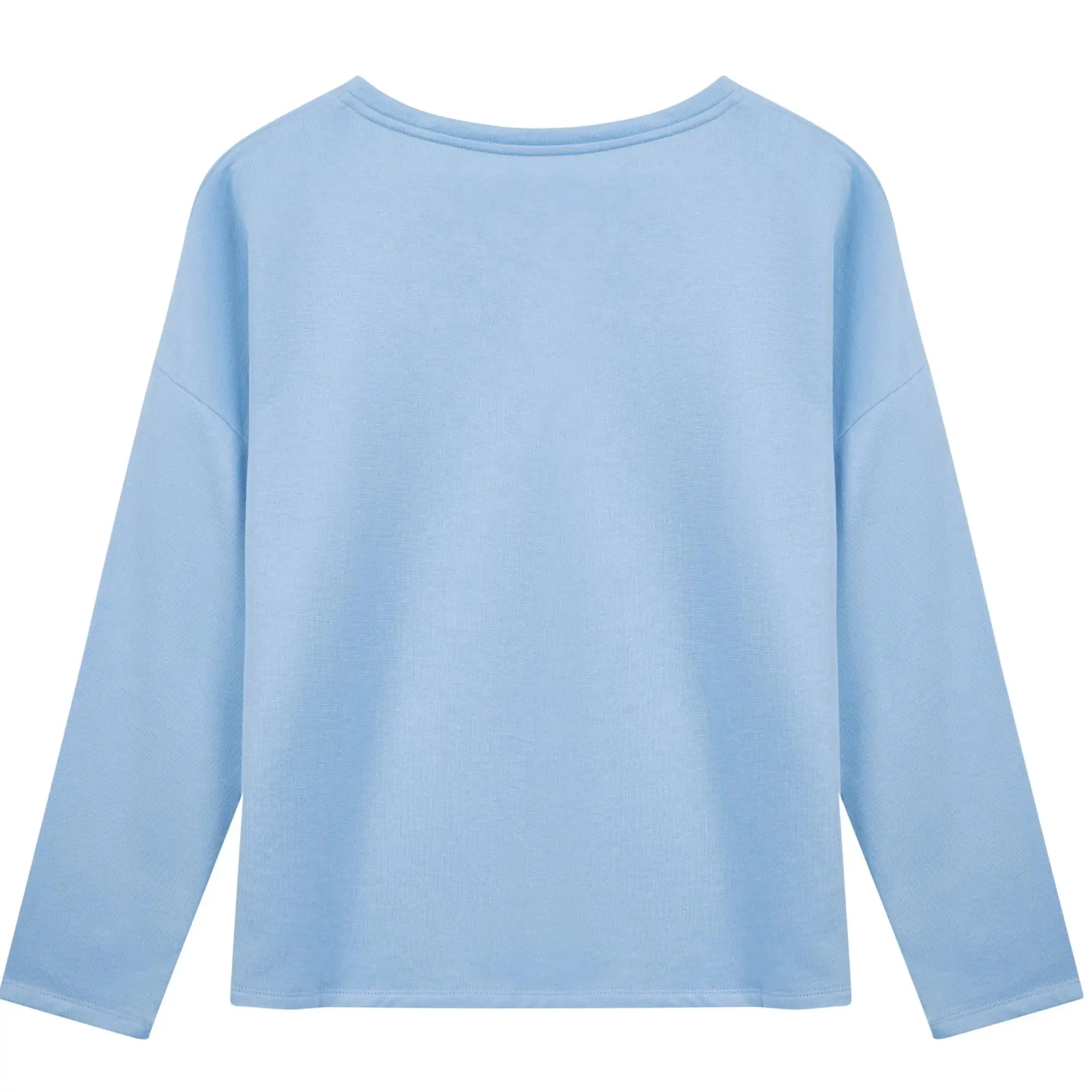 Vibrant Blue Unisex Boxy Sweatshirt