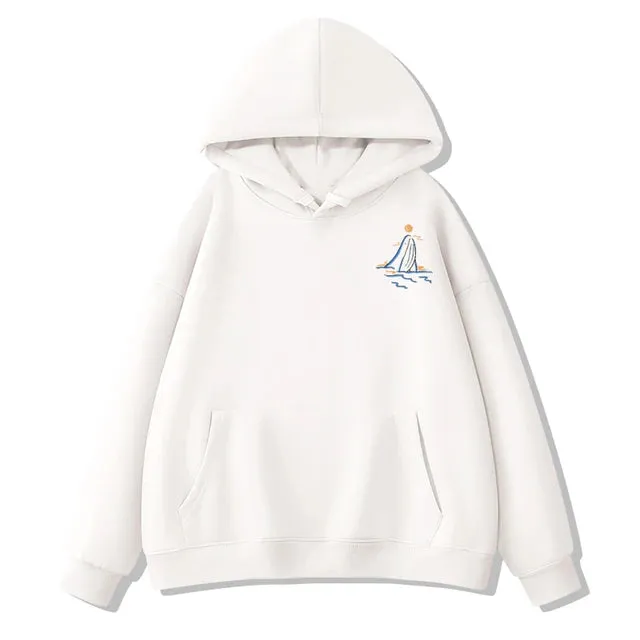 Whale Matching hoodies for Couples