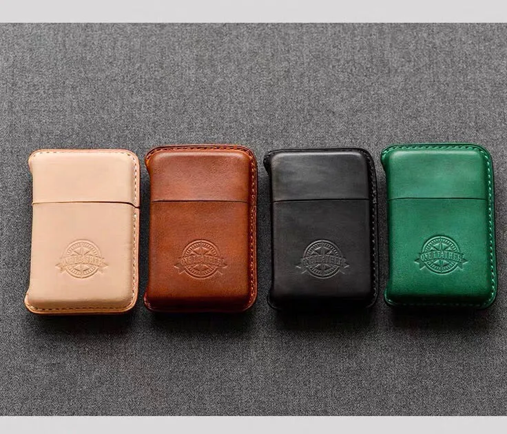 YAAGLE Leather Handmade Cigarette Cases for Man/Woman 10 sticks YG2001