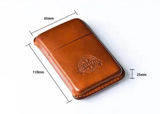 YAAGLE Leather Handmade Cigarette Cases for Man/Woman 10 sticks YG2001
