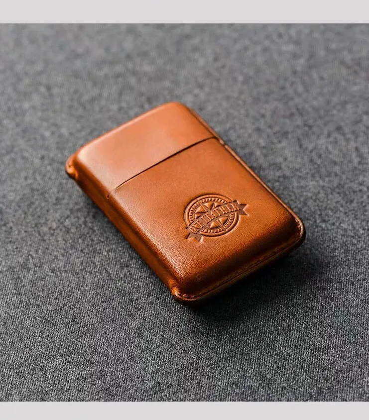 YAAGLE Leather Handmade Cigarette Cases for Man/Woman 10 sticks YG2001